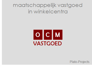 OCM voert opdrachten uit op het gebied van ontwikkeling, verhuur en verkoop van vastgoed ten behoeve van verpleging en verzorging en maatschappelijke en commercile dienstverlening als integraal onderdeel van de ontwikkeling van winkelcentra met woningen.
OCM Vastgoed is preferred supplier van WPM Pro Vastgoedontwikkeling.